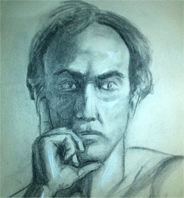 Portrait, Sketch, Art
