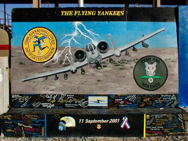 A-10 Warthog, 103rd Fighter Wing, Mural, Art