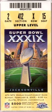 Super Bowl T          Ticket