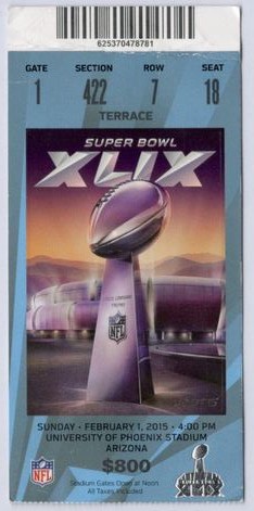 Super Bowl T          Ticket