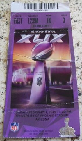 Super Bowl T          Ticket