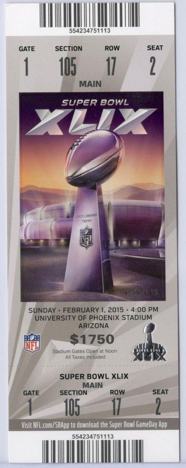 Super Bowl 49 XLIX Collectibles