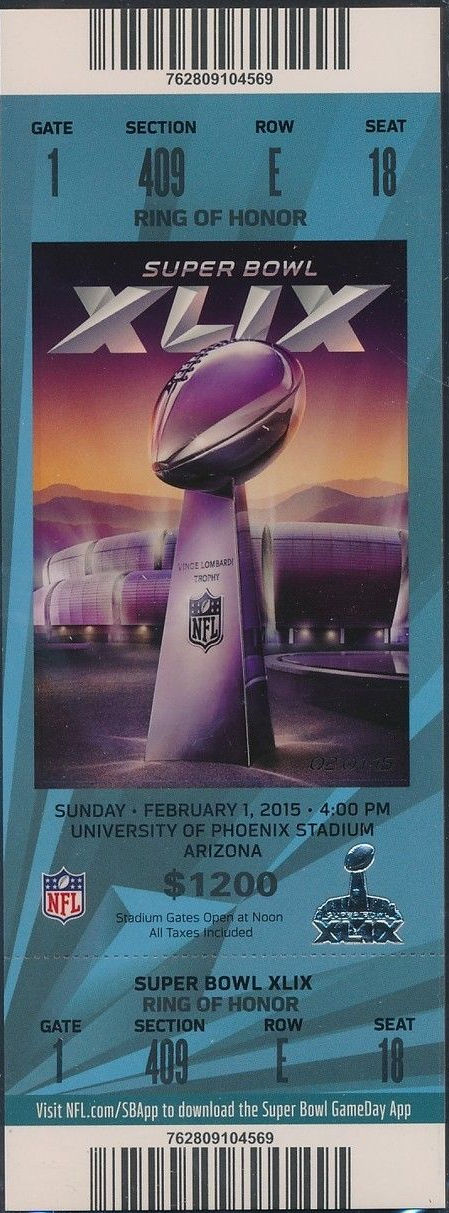 Super Bowl T          Ticket