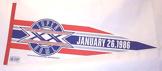 Super Bowl PD         Pennant