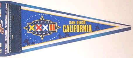 Super Bowl PD         Pennant