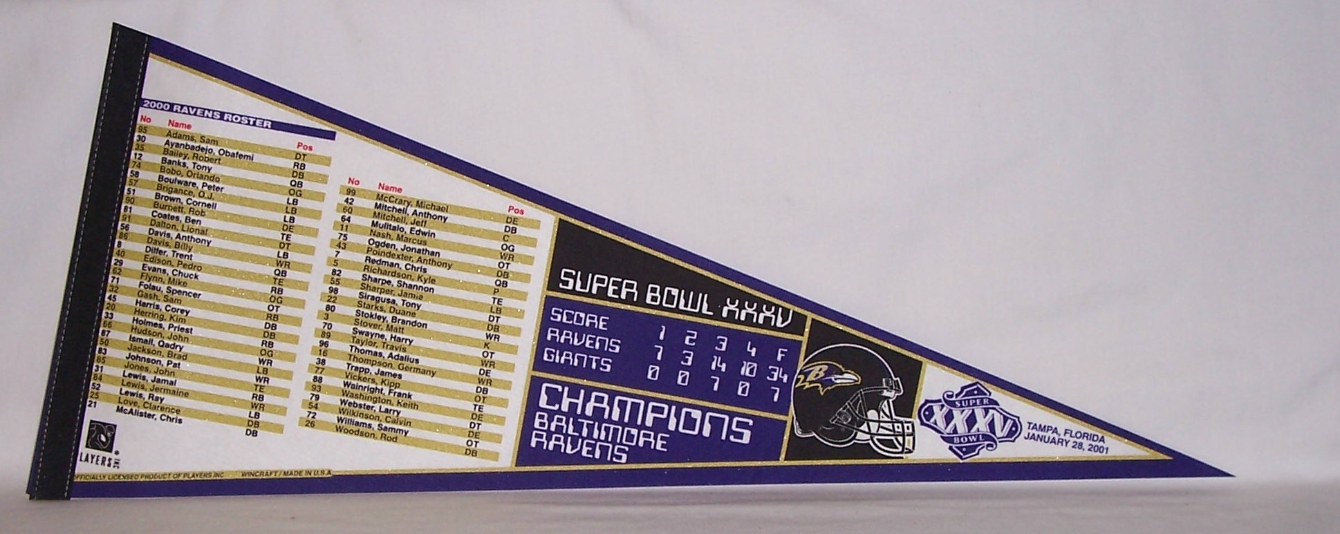 Super Bowl PD         Pennant