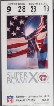 Super Bowl T          Ticket