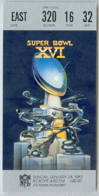 Super Bowl T          Ticket