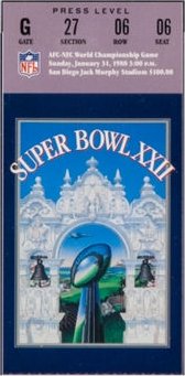 Super Bowl T          Ticket