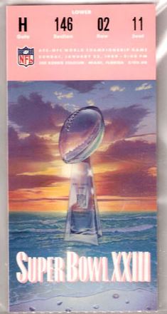 Super Bowl T          Ticket