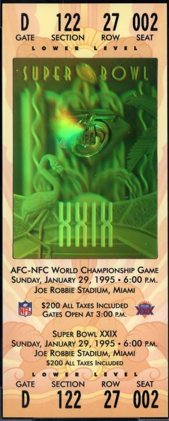 Super Bowl T          Ticket