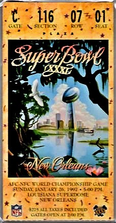 Super Bowl T          Ticket