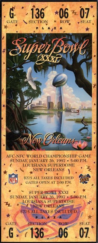 Super Bowl T          Ticket