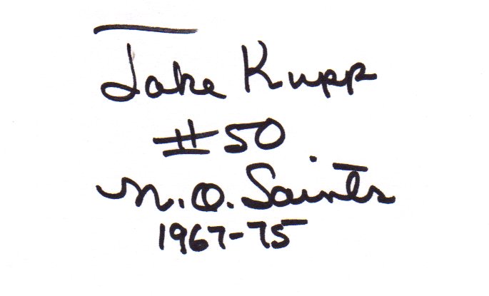 Jake Kupp - New Orleans Saints