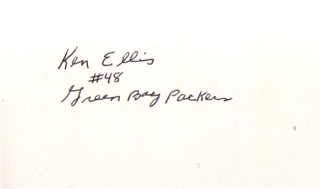 Ken Ellis - Green Bay Packers