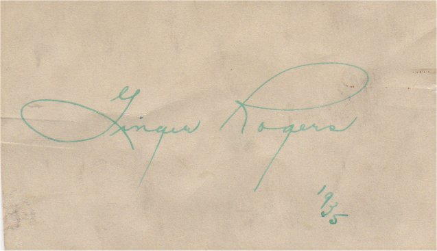 Ginger Rogers - Actress