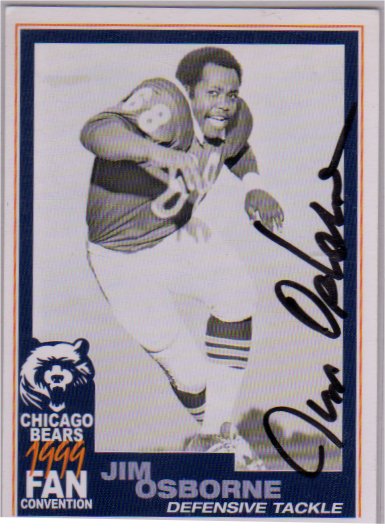 Jim Osborne - Chicago Bears