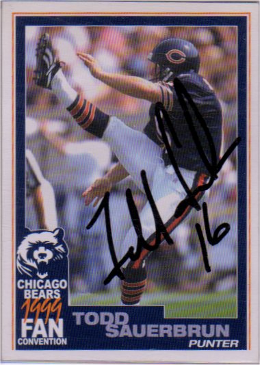 Todd Sauerbrun - Chicago Bears