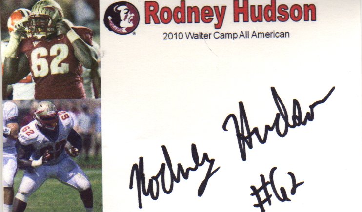 Rodney Hudson - Florida State Seminoles