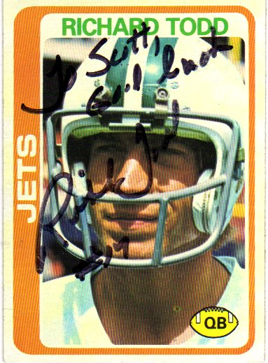 Richard Todd - New York Jets