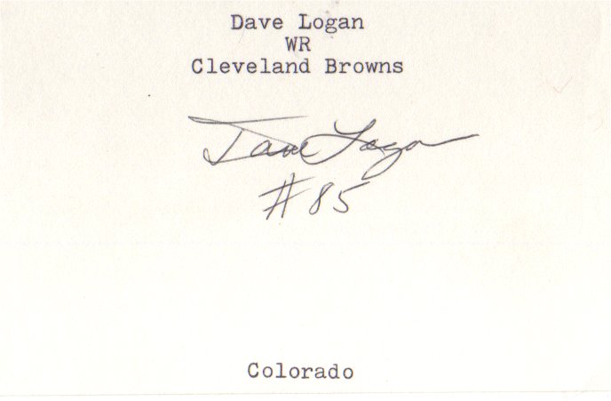 Dave Logan - Cleveland Browns