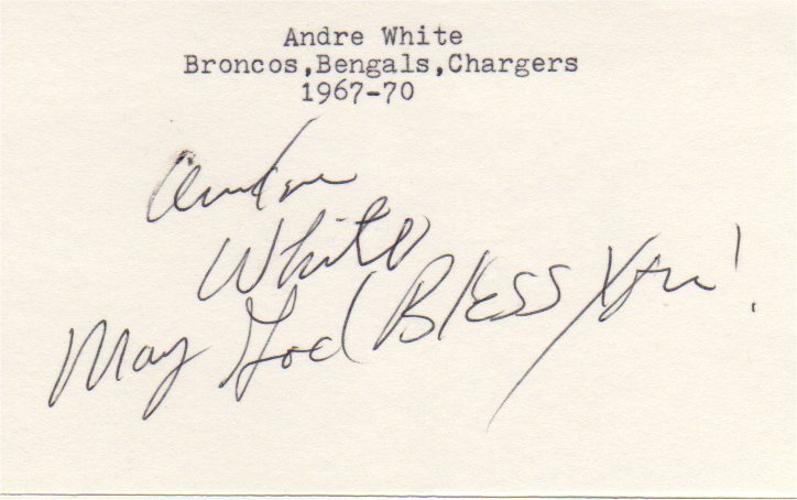 Andre White - Denver Broncos