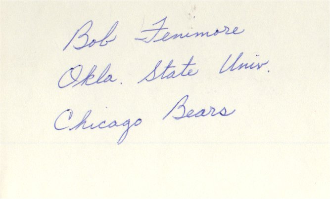 Bob Fenimore