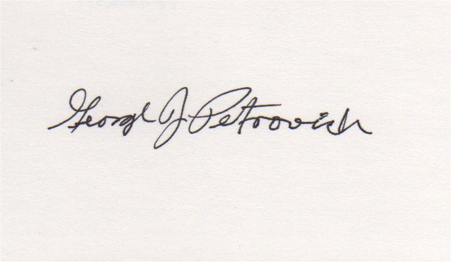 George Petrovich  - Chicago Cardinals