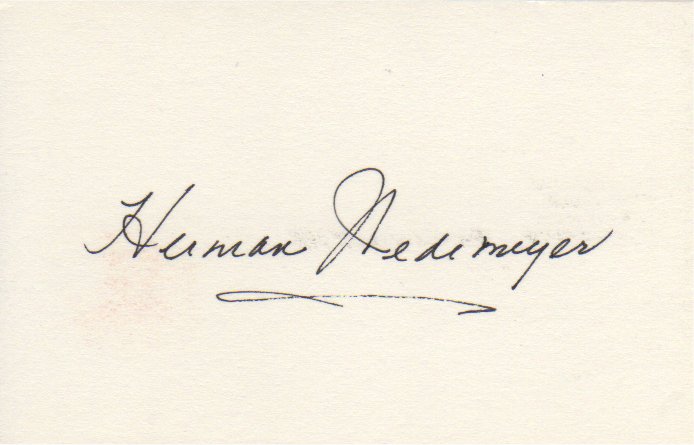 Herman Wedemeyer 