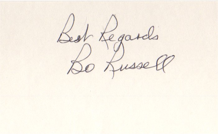 Bo Russell  - Washington Redskins