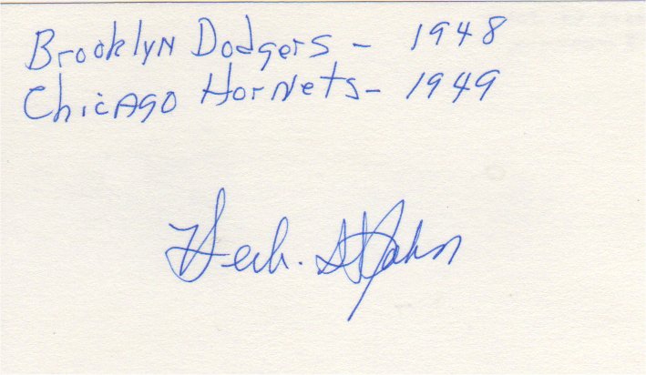 Herb St. John - Brooklyn Dodgers