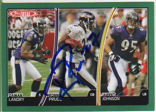 Ronnie Prude - Baltimore Ravens