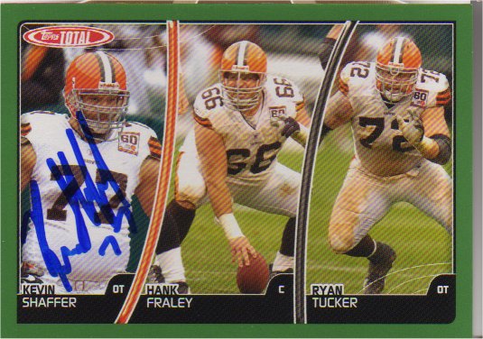 Kevin Shaffer - Cleveland Browns