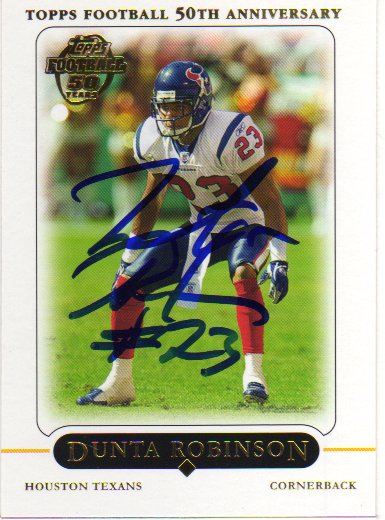 Dunta Robinson - Houston Texans