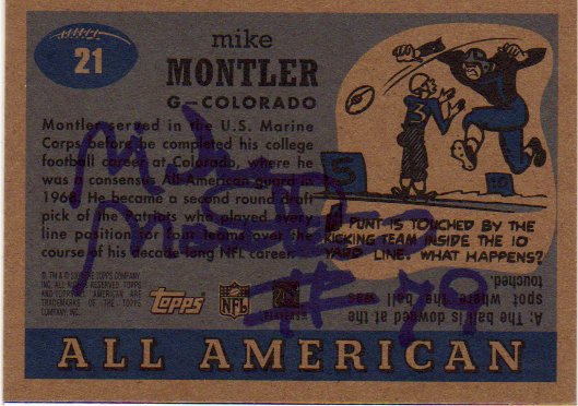 Mike Montler - Colorado Buffaloes