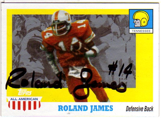 Roland James - Tennessee Volunteers