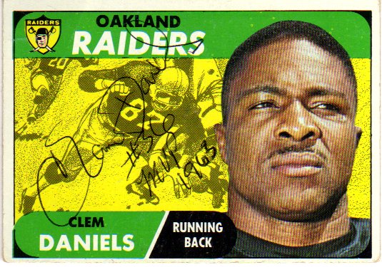 Clem Daniels - Oakland Raiders