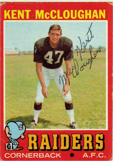 Kent McCloughan - Oakland Raiders