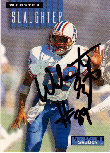 Webster Slaughter - Houston Oilers