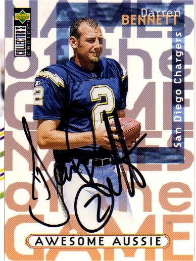 Darren Bennett - San Diego Chargers
