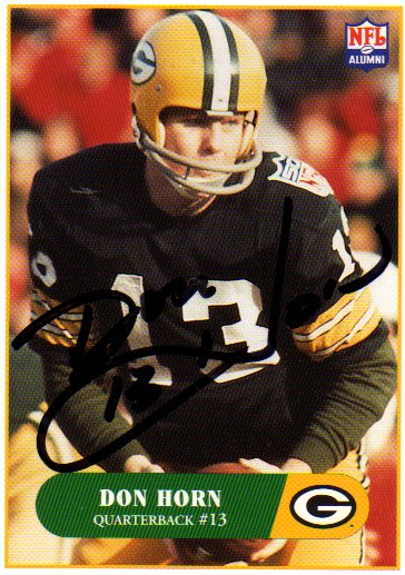Don Horn - Green Bay Packers