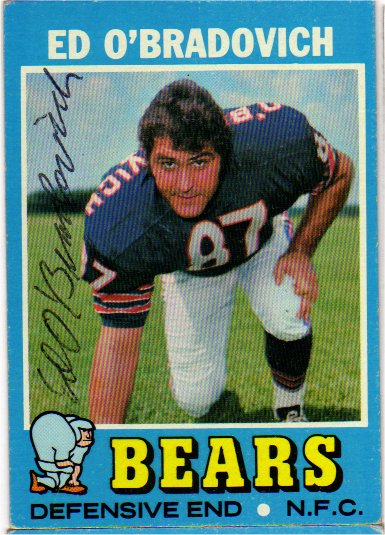 Ed O'Bradovich - Chicago Bears