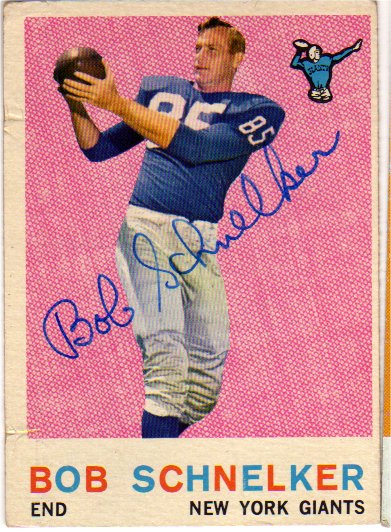 Bob Schnelker - New York Giants