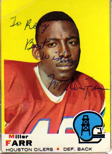 Miller Farr - Houston Oilers