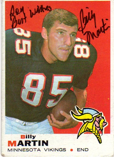Billy Martin - Minnesota Vikings