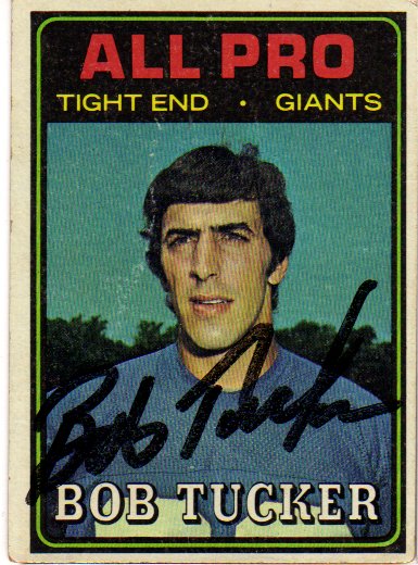 Bob Tucker - New York Giants