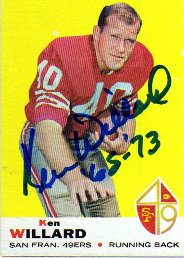 Ken Willard - San Francisco 49ers