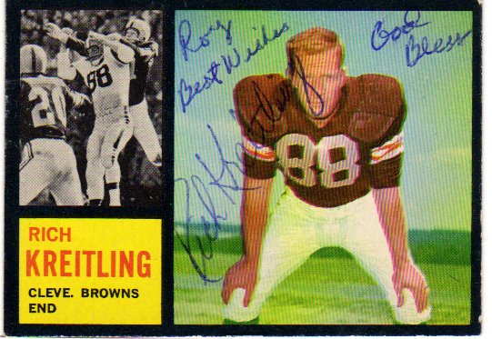 Rich Kreitling - Cleveland Browns
