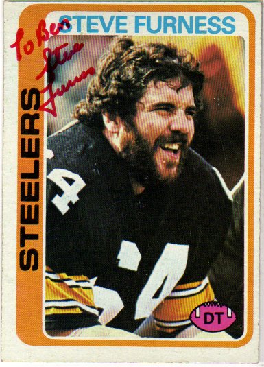 Steve Furness - Pittsburgh Steelers