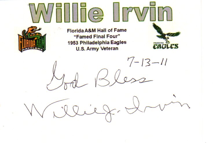Willie Irvin - Philadelphia Eagles
